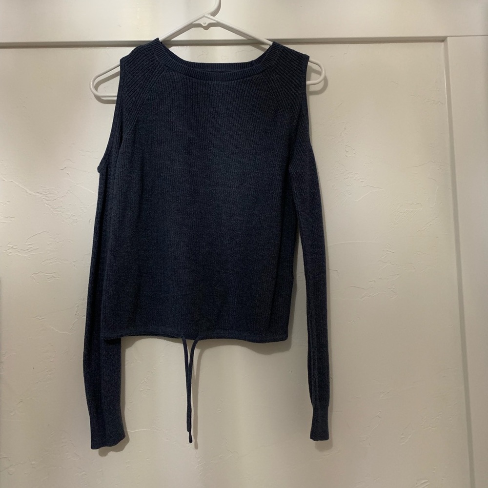 Abercrombie cold-shoulder sweater